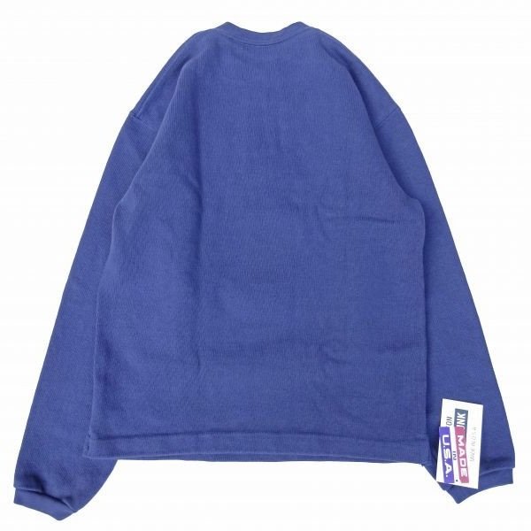 画像2: CAMBER (キャンバー) X-TREME WEIGHT JERSEY HENLEY NECK ネイビー