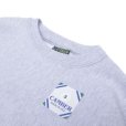 画像6: CAMBER (キャンバー) CROSS KNIT CREW NECK グレー