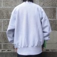 画像3: CAMBER (キャンバー) CROSS KNIT CREW NECK グレー