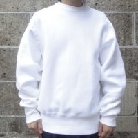 CAMBER (キャンバー) CROSS KNIT CREW NECK ホワイト