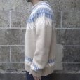 画像2: GUERNSEY WOOLLENS (ガンジーウーレンズ) ICEMAN CREW NECK ベージュ (2)