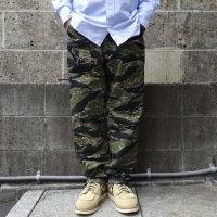 GUNG HO (ガンホー) TAPER FIT 4Pocket Fatigues GreenTigerStripe RipStop タイガーストライプ