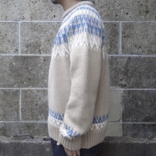 他の写真2: GUERNSEY WOOLLENS (ガンジーウーレンズ) ICEMAN CREW NECK ベージュ