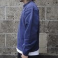 画像2: CAMBER (キャンバー) X-TREME WEIGHT JERSEY HENLEY NECK ネイビー (2)