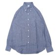 画像1: GAMBERT SHIRT (ギャンバートシャツ) B/D SHIRT CHAMBRAY ネイビー (1)