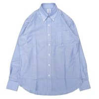 GAMBERT SHIRT (ギャンバートシャツ) B/D SHIRT OX SOLID サックス