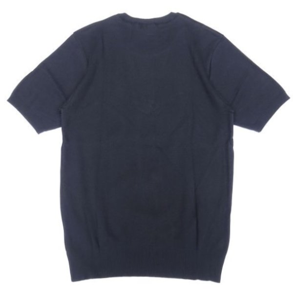 画像2: gicipi (ジチピ) COTTON KNIT TEE ブラック