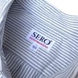 画像6: SERO (セロ ) B.D. REGULAR SHIRT OXFORD STRIPE ネイビーストライプ