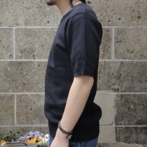 他の写真2: gicipi (ジチピ) COTTON KNIT TEE ブラック