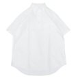 画像1: SERO (セロ ) B.D. SHORT SLEEVE PO SHIRT OXFORD ホワイト (1)