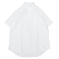 SERO (セロ ) B.D. SHORT SLEEVE PO SHIRT OXFORD ホワイト