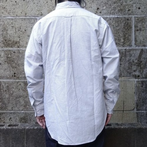 他の写真3: SERO (セロ ) B.D. REGULAR SHIRT OXFORD STRIPE ネイビーストライプ