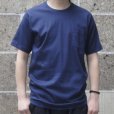 画像4: gicipi (ジチピ) CREW NECK POCKET T-Shirt ネイビー (4)
