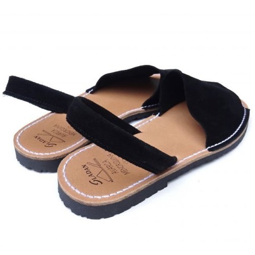 他の写真3: SLADAN (スラダン) SUEDE SANDALS ブラック