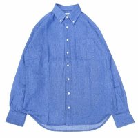 SERO (セロ) B.D. REGULAR SHIRT 8.5oz DENIM ブルー