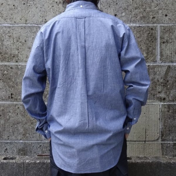 画像6: SERO (セロ) B.D. REGULAR SHIRTS CHAMBRAY インディゴ