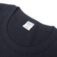 画像6: gicipi (ジチピ) COTTON KNIT TEE ブラック