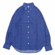 画像1: SERO (セロ) B.D. REGULAR SHIRT 8.5oz DENIM インディゴ (1)