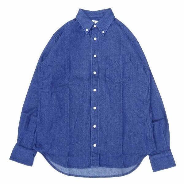 画像1: SERO (セロ) B.D. REGULAR SHIRT 8.5oz DENIM インディゴ