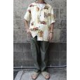 画像7: TWO PALMS (トゥーパームス) S/S Hawaiian Shirt / Rayon WOODY ベージュ
