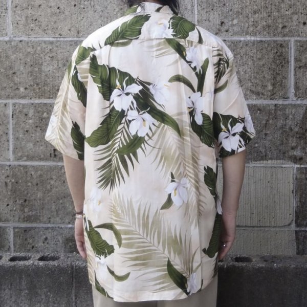画像6: TWO PALMS (トゥーパームス) S/S Hawaiian Shirt GINGER クリーム