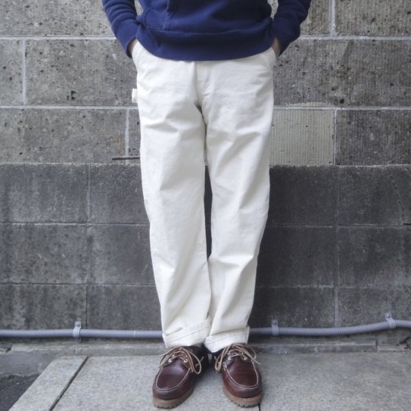 画像4: TRADESMANS (トレイズマン) PAINTER PANTS ONE WASH ナチュラル