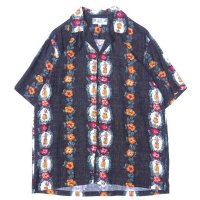TWO PALMS (トゥーパームス) S/S Hawaiian Shirt Hula Dolls ブラック