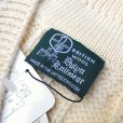 画像6: DULYN KNITWEAR (デュリンニットウェア) CRIKET P/O SWEATER アラン/ ネイビー/ ゴールド