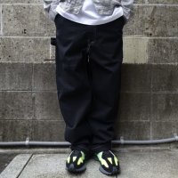 TRADESMANS (トレイズマン) PAINTER PANTS GARMENT DYE&WASH ブラック