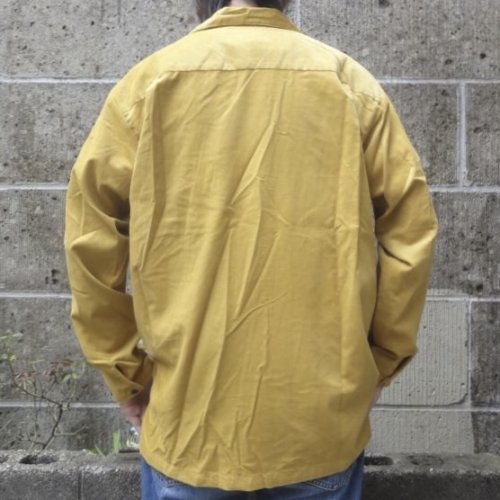 他の写真3: TWO PALMS (トゥーパームス) L/S with side slit RK Fabric / 21wale コーデュロイシャツ ジンジャー ”SAMPLE”