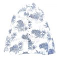 画像1: TWO PALMS (トゥーパームス) L/S Hawaiian collar shirt / Rayon PINEAPPLE MAP ホワイト (1)
