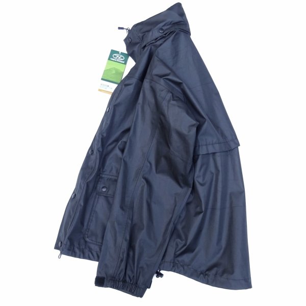 画像2: HIGHLANDER (ハイランダー) Tempest Rain Jacket ブラック