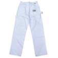 画像2: TRADESMANS (トレイズマン) PAINTER PANTS with PAINT ホワイト (2)