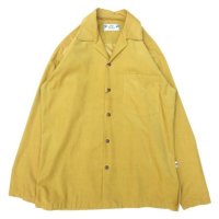 TWO PALMS (トゥーパームス) L/S with side slit RK Fabric / 21wale コーデュロイシャツ ジンジャー ”SAMPLE”