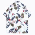 画像2: TWO PALMS (トゥーパームス) S/S Hawaiian Shirt HAWAIIAN ORCHID ホワイト (2)