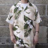 TWO PALMS (トゥーパームス) S/S Hawaiian Shirt GINGER クリーム