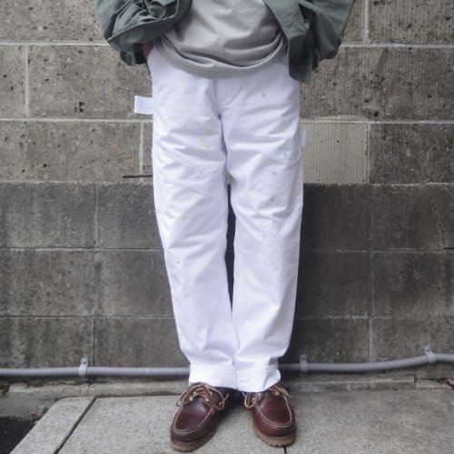 他の写真1: TRADESMANS (トレイズマン) PAINTER PANTS with PAINT ホワイト