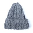 画像2: HIGHLAND 2000 (ハイランド 2000) 100%BRITISH WOOL BOBCAP スチール (2)