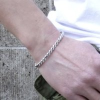 FIRST AMERICAN TRADERS (ファーストアメリカントレーダーズ) SILVER BLACELET DNA
