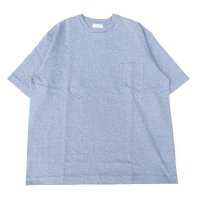 MIDA (ミダ) CREW NECK POCKET TEE S/S ヘザーグレー