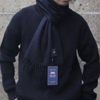 BRONTE by MOON (ブロンテバイムーン) Dales Scarves - Plane ブラック