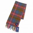 画像1: BRONTE by MOON (ブロンテバイムーン) Dales Scarves - Tartan Check アンティークブキャナン (1)