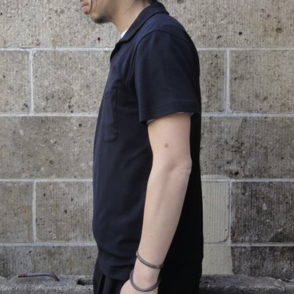 画像5: UNIVERSAL WORKS (ユニバーサルワークス) PIQUET SHIRTS FINE PIQUET ブラック