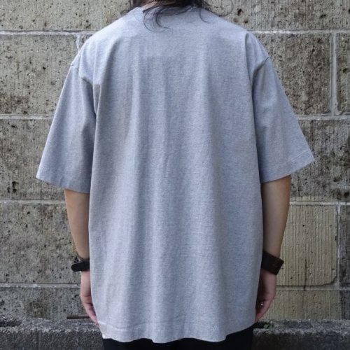 他の写真3: MIDA (ミダ) CREW NECK POCKET TEE S/S ヘザーグレー