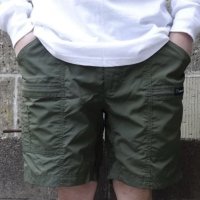 MOCEAN (モーシャン) BARRIER SHORTS オリーブ