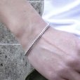 画像1: FIRST AMERICAN TRADERS (ファーストアメリカントレーダーズ) SILVER BLACELET スリム DNA (1)