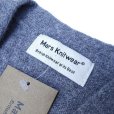 画像3: Mars Knitwear (マーズニットウェア) LAMBSWOOL V-NECK 2PKT CARDIGAN グレーミックス (3)