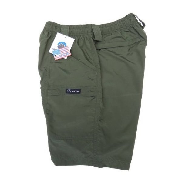 画像2: MOCEAN (モーシャン) BARRIER SHORTS オリーブ