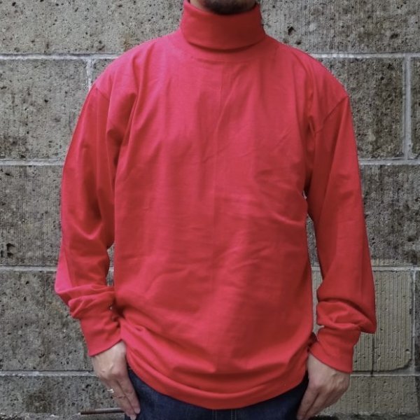 画像5: LIFEWEAR (ライフウェア) LONG SLEEVE TURTLENECK TEE レッド