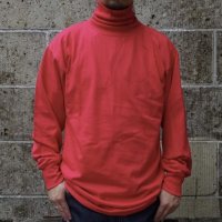 LIFEWEAR (ライフウェア) LONG SLEEVE TURTLENECK TEE レッド
